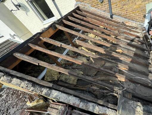 Necton Roofing Services 16 This is a photo of a roof needing repairs in Necton