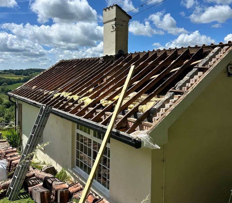 Necton Roofing Services 8 This is a photo of a roof being repaired in Necton. Installation carried out by Necton Roofing Services