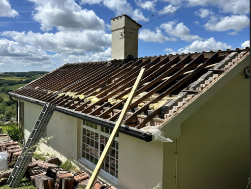 Necton Roofing Services 82 This is a photo of a roof being repaired in Necton. Installation carried out by Necton Roofing Services